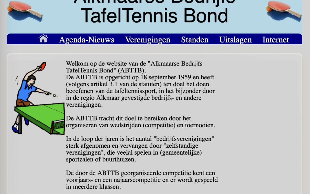 Doe mee met de ABTTB – nieuwe teams gezocht!